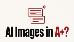 Thumbnail graphic with the words AI Images in A+?